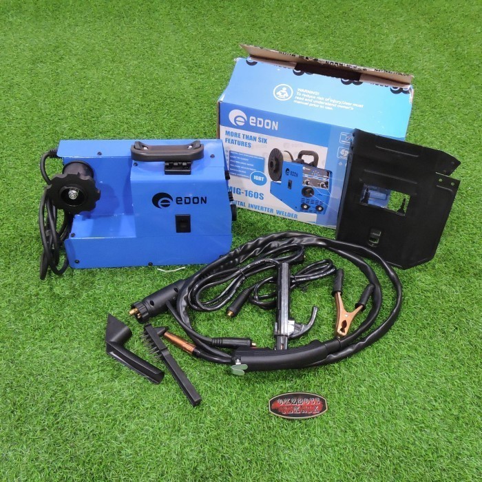 Mesin las Mig 160A EDON MIG 160S 160 S Gasless