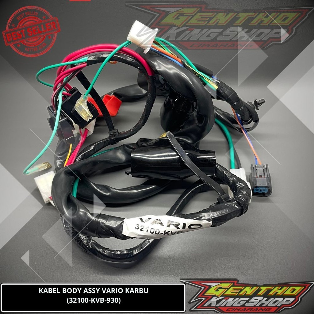 KABEL BODY MOTOR HONDA KVB VARIO 110 LAMA VARIO 110 CBS TECHNO KARBU HIGH QUALITY KUALITAS TERJAMIN