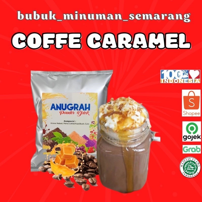 

Bubuk Coffe Caramel Powder drink 1 kgGratis Ongkir & COD
