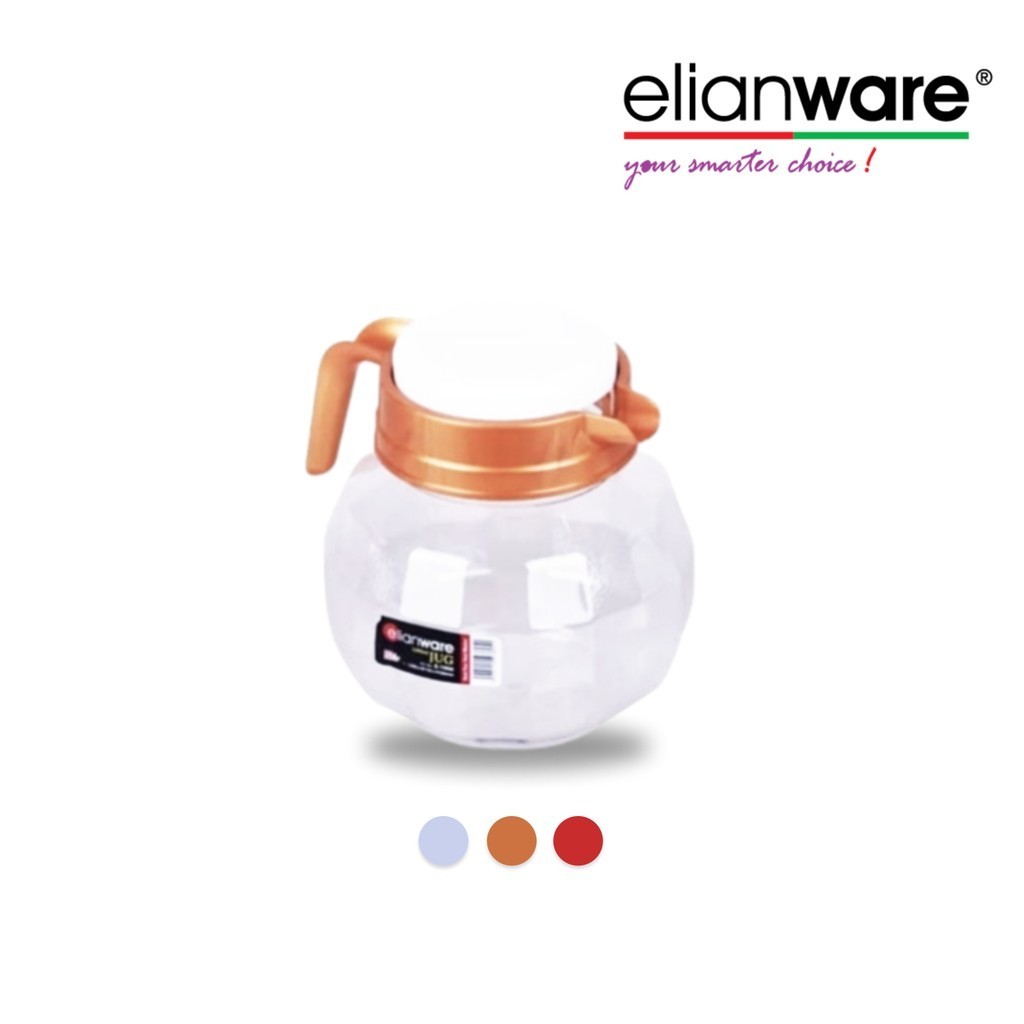 Elianware Teko 2.2 Ltr Water Jug with Handle, BPA Free, E-1906