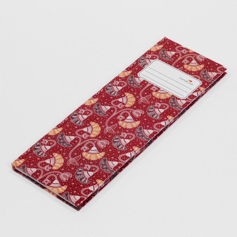 

H7Y [Stationery Spectrum] Paperline Hard Cover Book 310 x 105mm Expedisi PPL HC 100 E