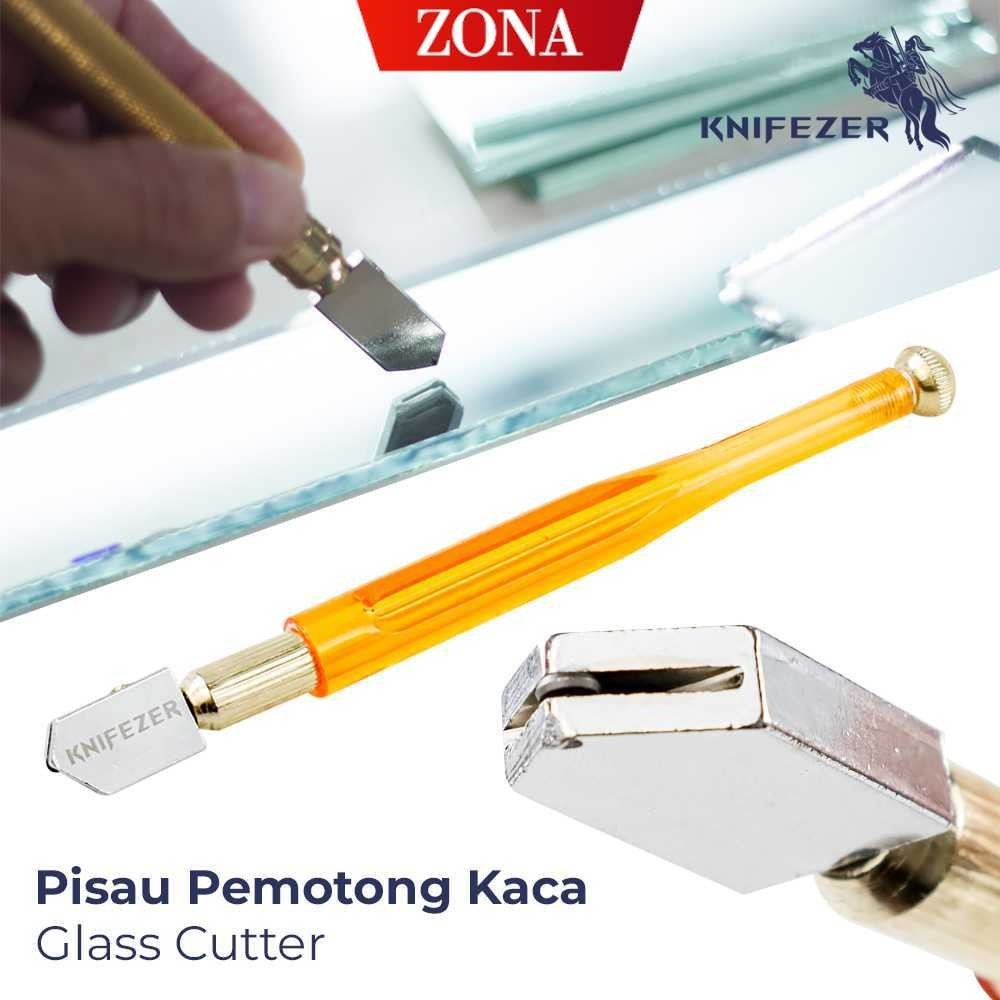 

ZONA Pisau Pemotong Kaca Glass Cutter Diamond Cutting Tool - L9