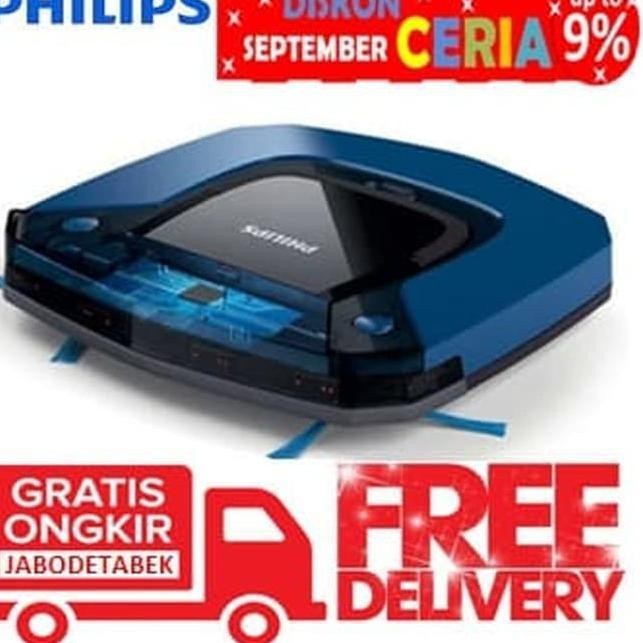 ALAT KEBERSIHAN promo toko  ┪ PHILIPS Robot Vacuum Cleaner FC 8792 Penyedot Debu Robotic FC8792/01 ⇗