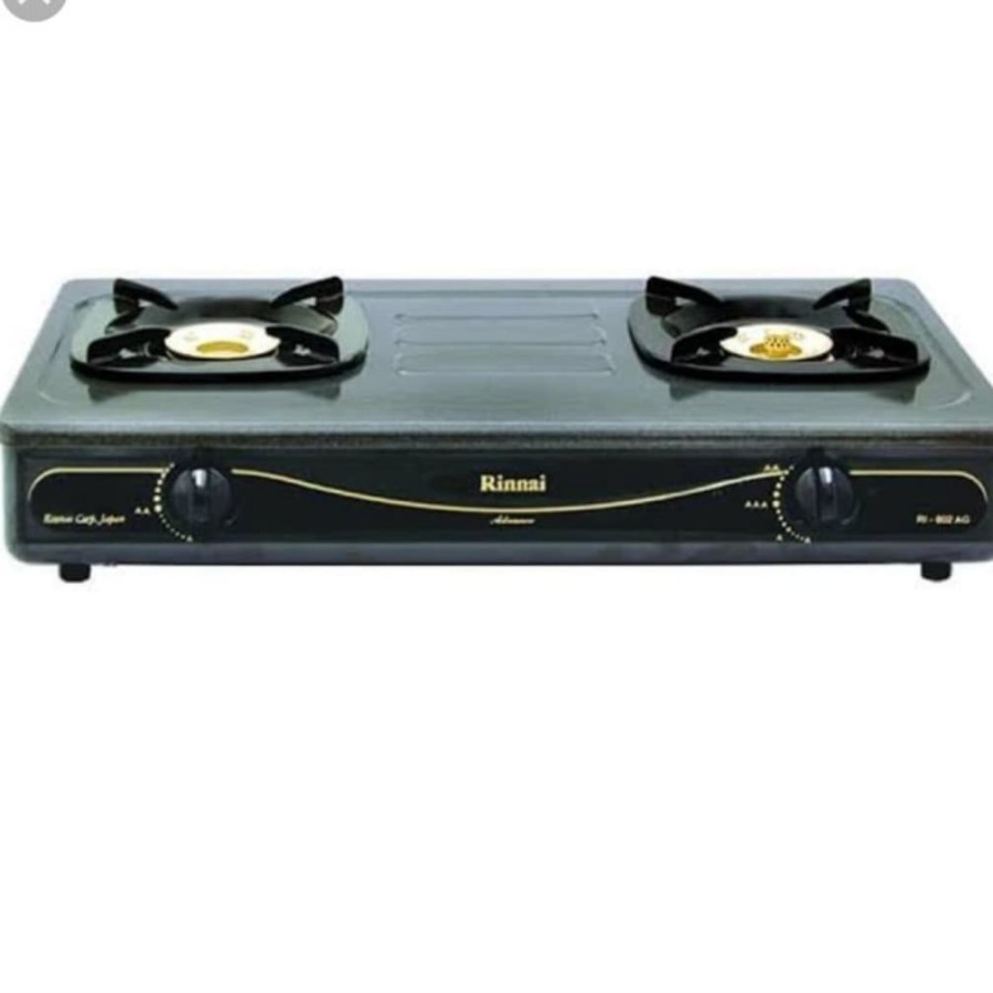 Rinnai Kompor Gas Rinnai RI-602AG Kompor Gas 2 Tungku RI602AG Api 602 AG