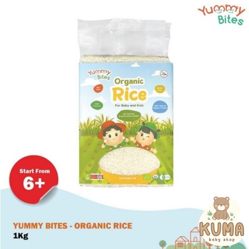 

Yummy Bites Organic Rice Beras organik MPASI 1kg