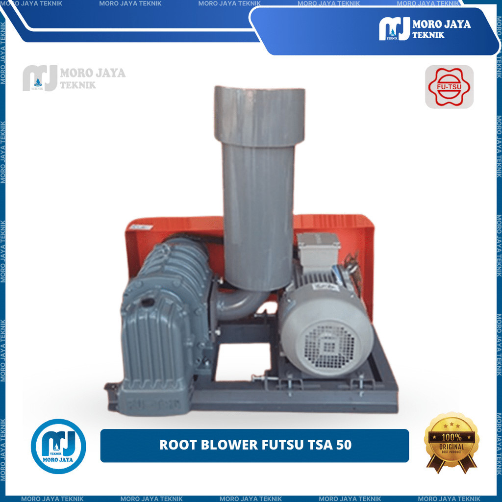 Root Blower FUTSU TSB 50 5,5Hp Untuk Aerasi IPAL STP Tambak Longtech