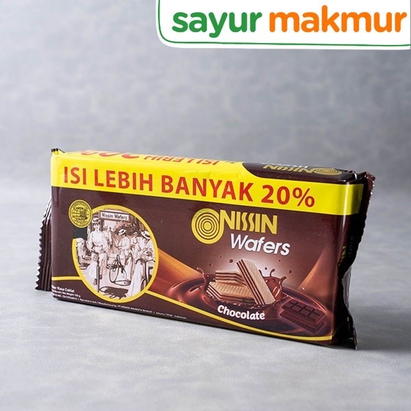 

Nissin wafer Chocolate 120 gram- 145 gram Sayurmakmur