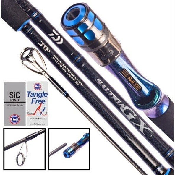 Joran ORIGINAL DAIWA SALTIGA GX LJ 2018 62HS-SD | 62MHS-SD Termurah Free Packing high quality jfi te