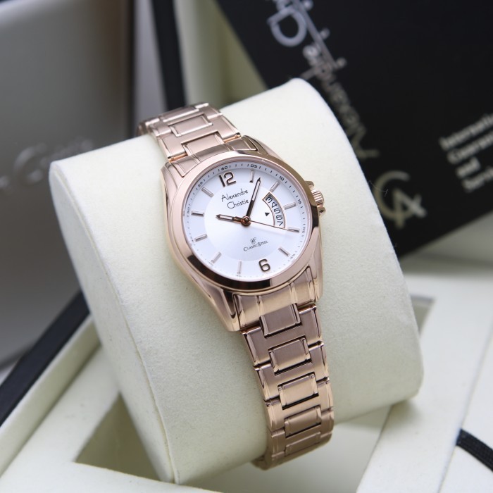 ALEXANDRE CHRISTIE AC 8289 ROSEGOLD WANITA. ORIGINAL