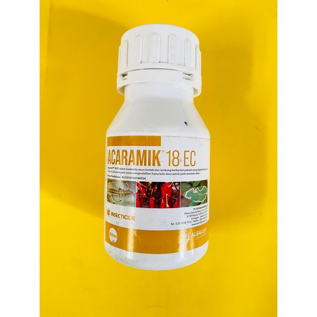 Insetisida pengendali hama kutu ACARAMIK 18EC isi 250ml dari ROTAM