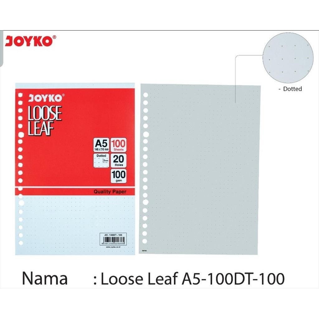 

[ATK BRO] Isi File Loose Leaf A5-100 TITIK Joyko
