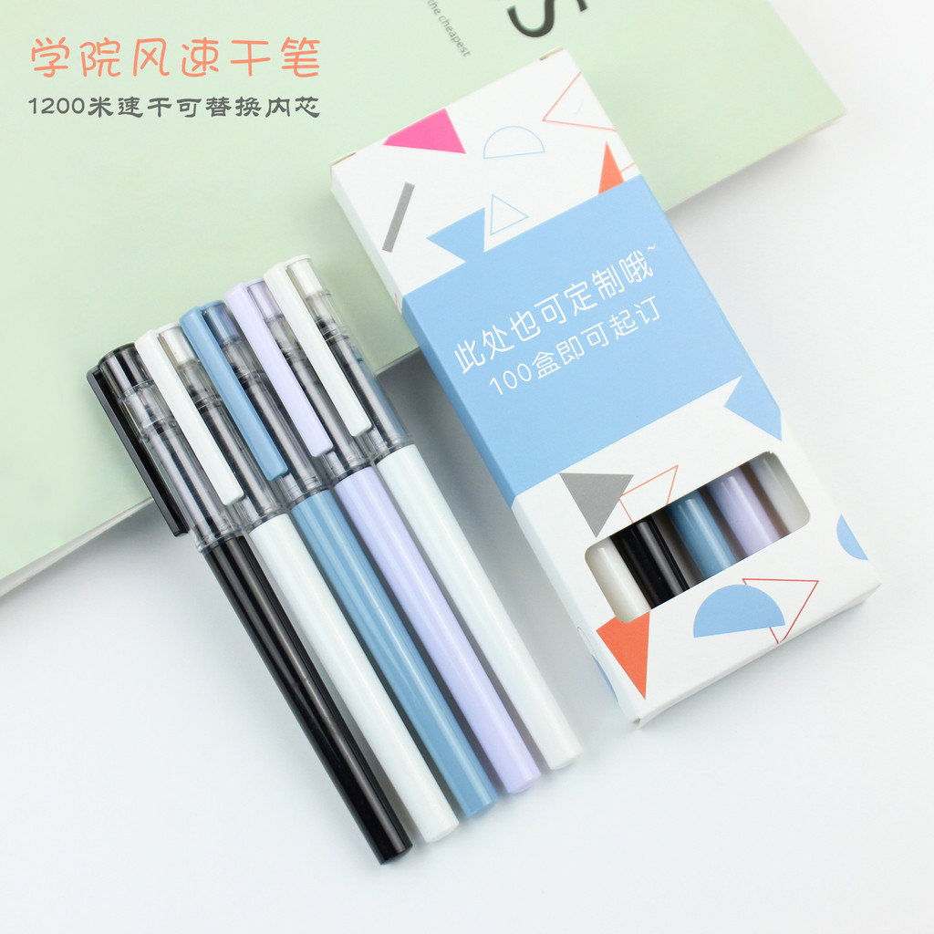 

Bolpoin Tipe Cairan Lurus Kapasitas Besar Pena Gel Cepat Kering Pena Logo Kustom Pena Air Kepala Jarum Tampilan Tinggi Pena Siswa Khusus