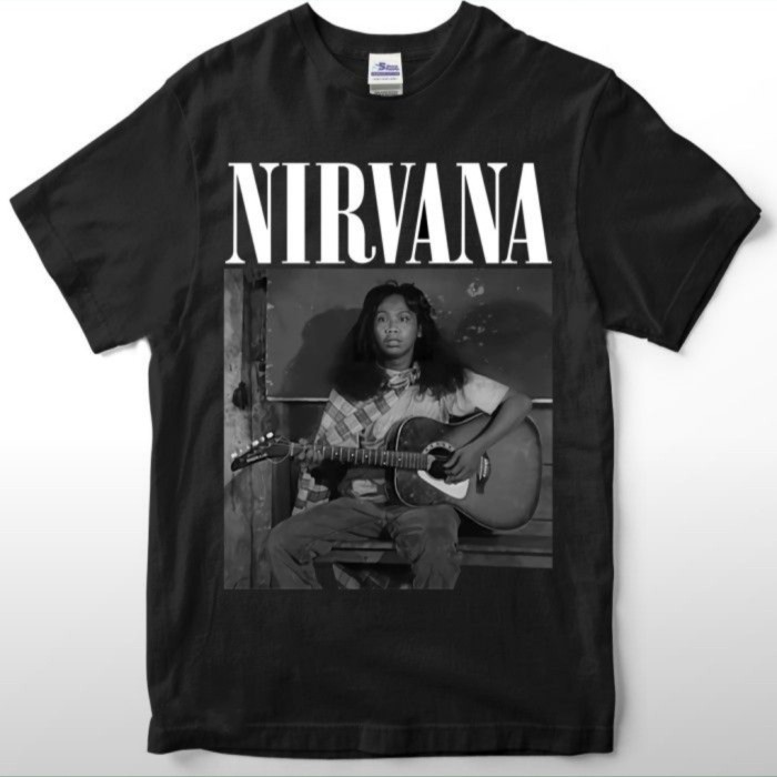 kaos mandra nirvana gitar