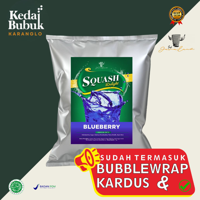 

(Squash) Bubuk Minuman Bluerberry Javaland Kemasan 1 Kg