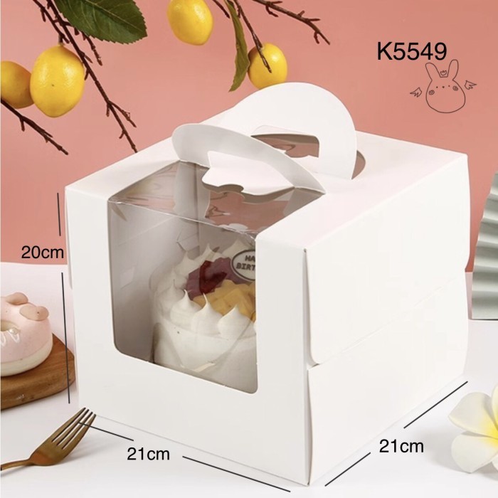 

Kotak Kue Tart Mika Cake Box K5549 Dus Bolu Sifon dus Chiffon | K55