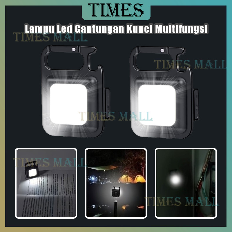 Lampu Led Gantungan Kunci Multifungsi/Senter Lampu Mini Led Gantungan Kunci/Lampu Keychain Light Sen