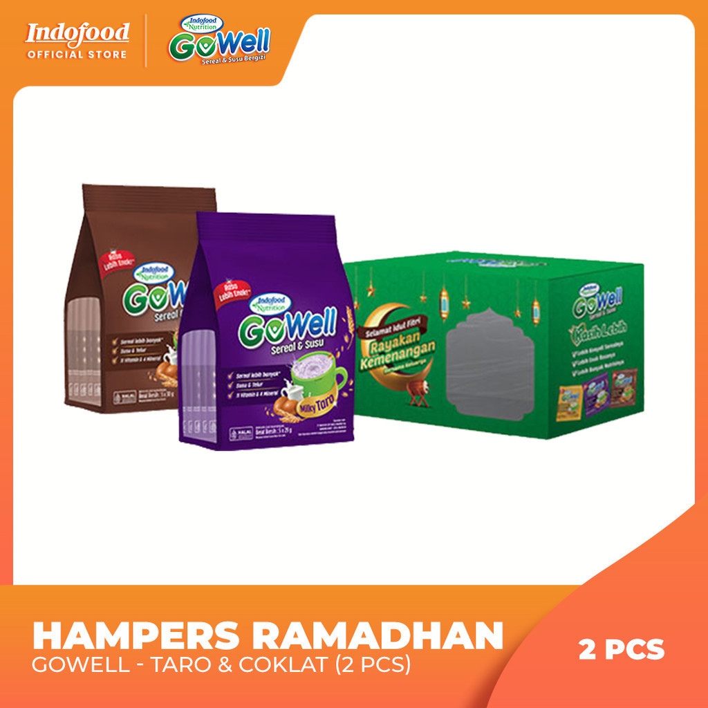 

Hampers Ramadhan GoWell - Taro & Coklat (2 pcs)