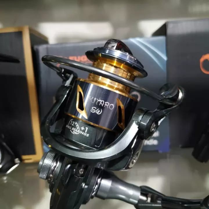 Reel Pancing Fugu Kitaro 1000/2000/3000 Saltwater Powerhandle - Mahakam Mancing