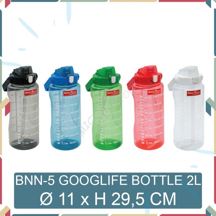 MICTON Lion Star Basic Home BNN-5 Goodlife Bottle 2L Botol Minum Besar