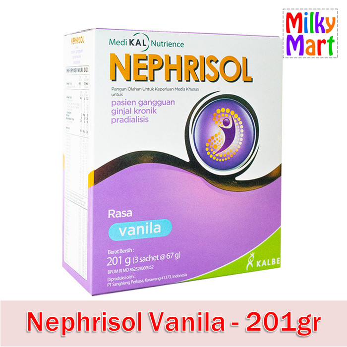 

[BIG SALE] Nephrisol Vanila / Coklat 201 gr 201gr - Cappucino