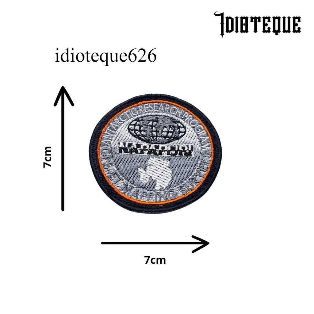 Bordir IDIOTEQUE - Patch bordir napapijri | satuset