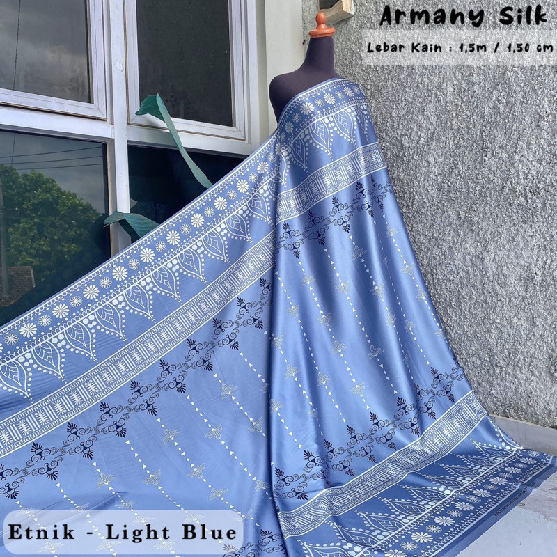 KAIN ARMANI SILK MOTIF | ARMANI PRINT MOTIF | SILK ARMANI PRINT TERMURAH |  Bridesmaid husein.textil