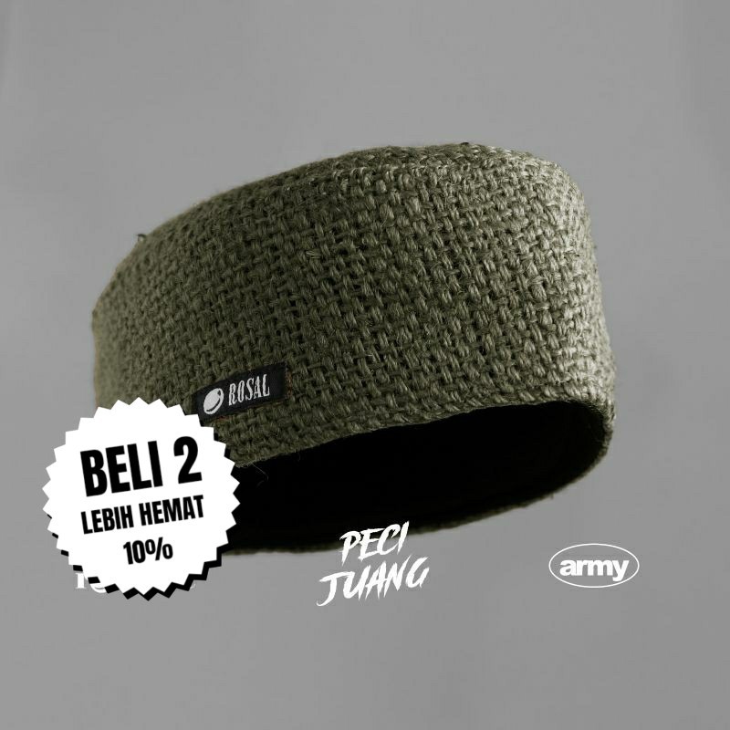 Rosal Peci Juang Peci Kopiah Songkok Kopeah Topi Haji Sholat Muslim Shalat Santri Desain Unik Lebara