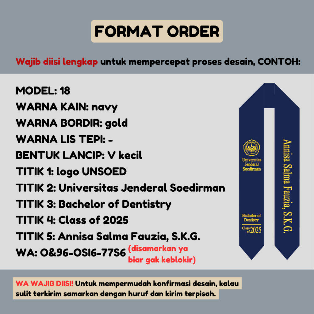 SELEMPANG CUMLAUDE WISUDA 2 LAPIS BAHAN BLUDRU BORDIR KOMPUTER Selempang Wisuda
