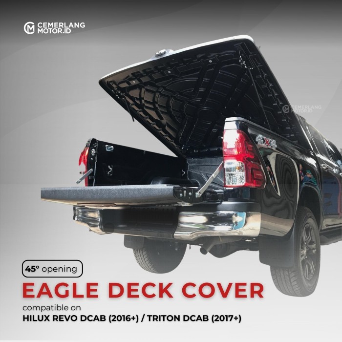 EAGLE Canopy Deck Cover HILUX REVO 2016 2023 Penutup Bak Belakang