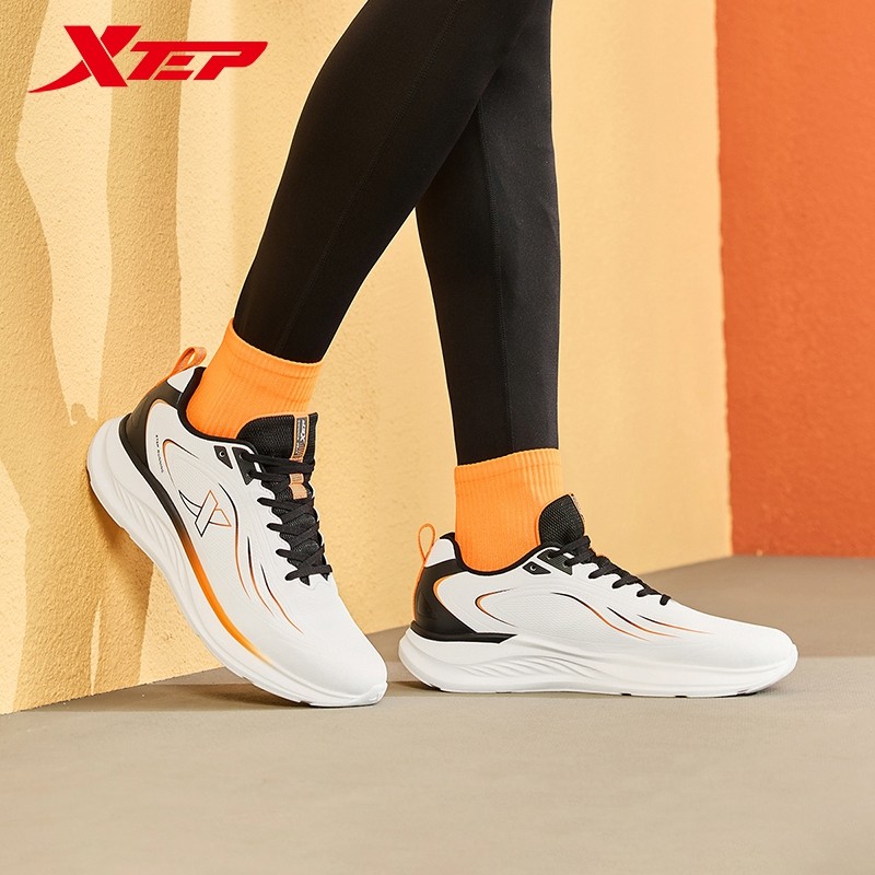 Xtep Running Shoes For Men 2024 Winter Running Shoes Rebound Soft Leisure Durability Support Trainin