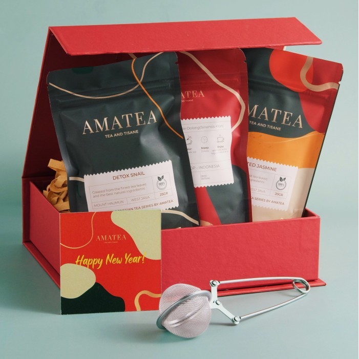 

[New]Promo AMATEA 'Infuse Mood Tea' Exclusive Hamper Kado Gift