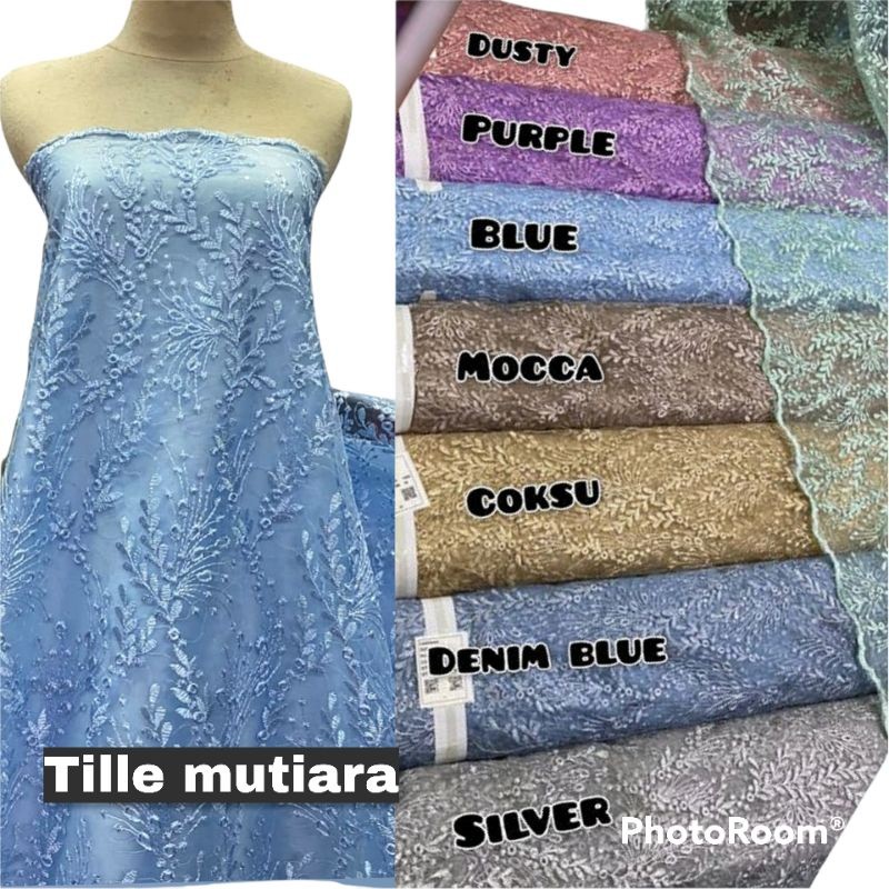 brokat tile mutiara payet,tile Korea kain tile murah