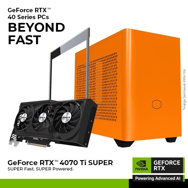 PC Gaming Myth Pro M5 Sunset GeForce RTX 4070 Ti SUPER