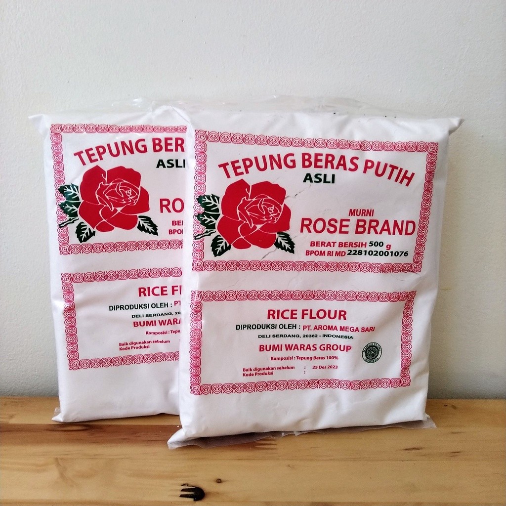 

[SDW] pekanbaru/Rose Brand Tepung Beras Putih 500g