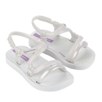 Sepatu Sandal Anak Perempuan Ipanema Solar Sandal Baby White Pearly White