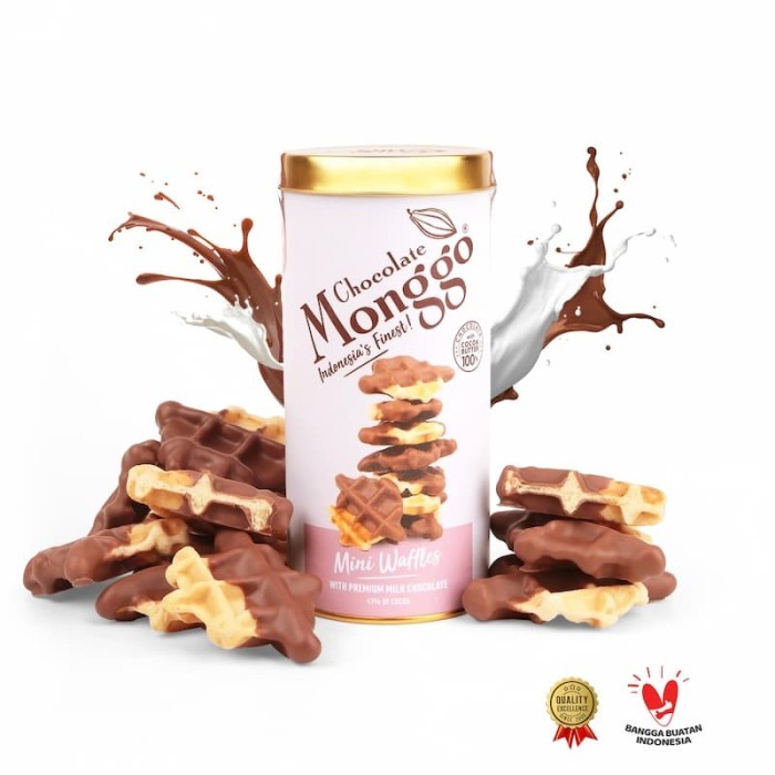

Chocolate Monggo | Ramadan Biscuit Multipack | Hampers Lebaran Biscuit - waffle milk
