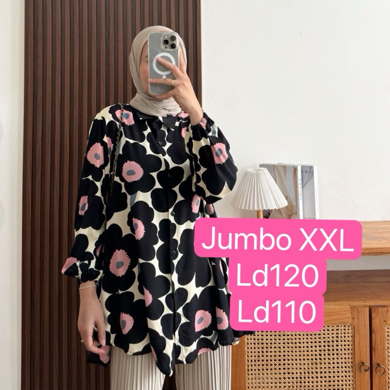 Baju Cewek Kekinian Unik Murah Keren / BLOUSE JUMBO LD120 / TUNIC WANITA / TUNIC KONDANGAN / TUNIC K