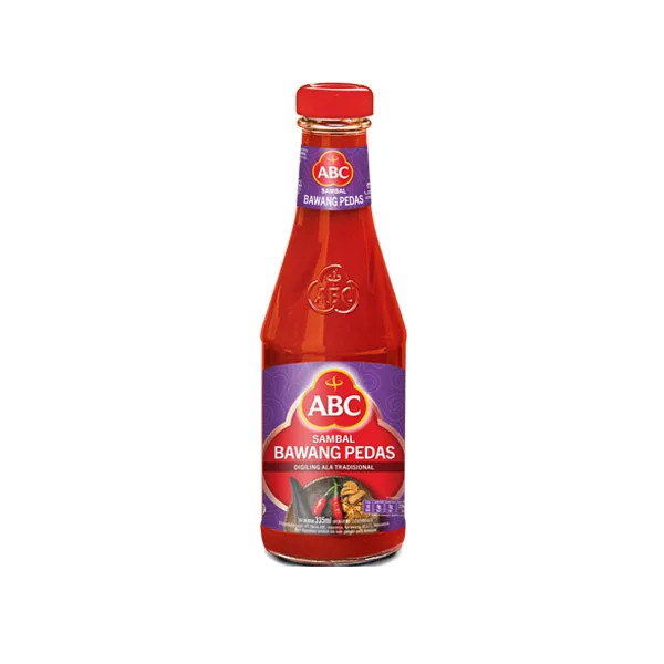 

ABC Sambal Bawang Pedas 335 ml + (PENGAMAN PRODUK) - ABH