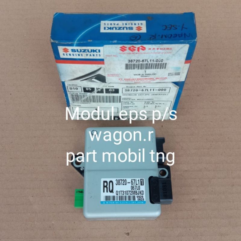 Modul Eps Ecu Stir Steer Suzuki Karimun Wagon R 37820-67L11 Original BARU / COPOTAN VARIAN
