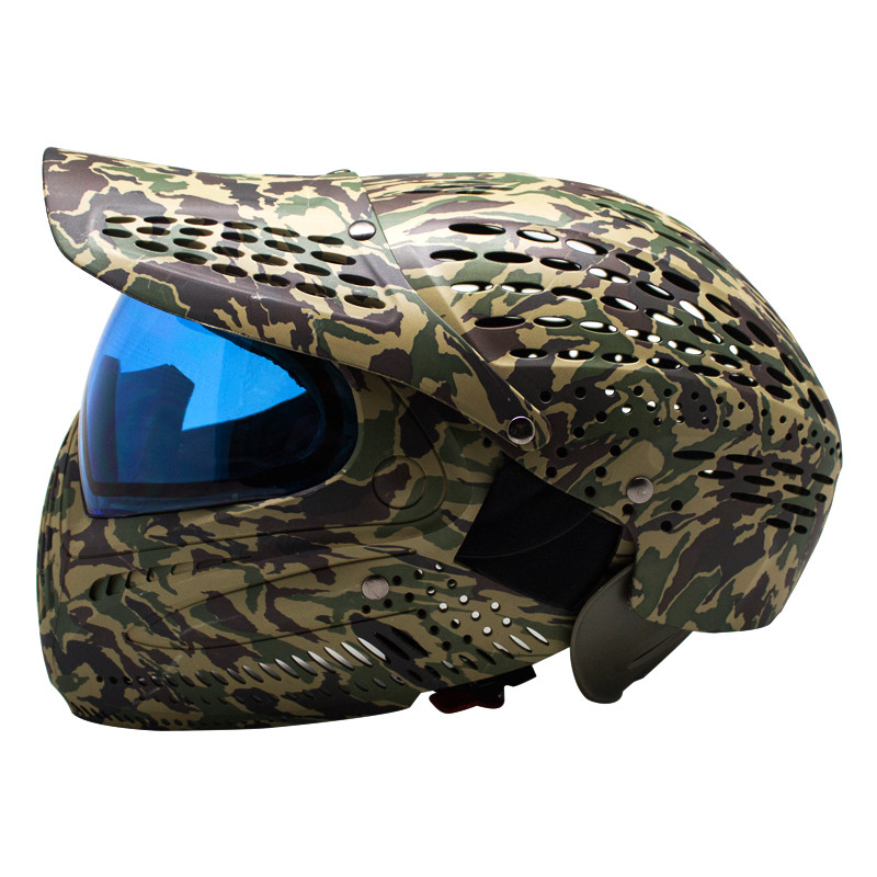 Great III Paintball Mask Full Coverage Protector Helmet