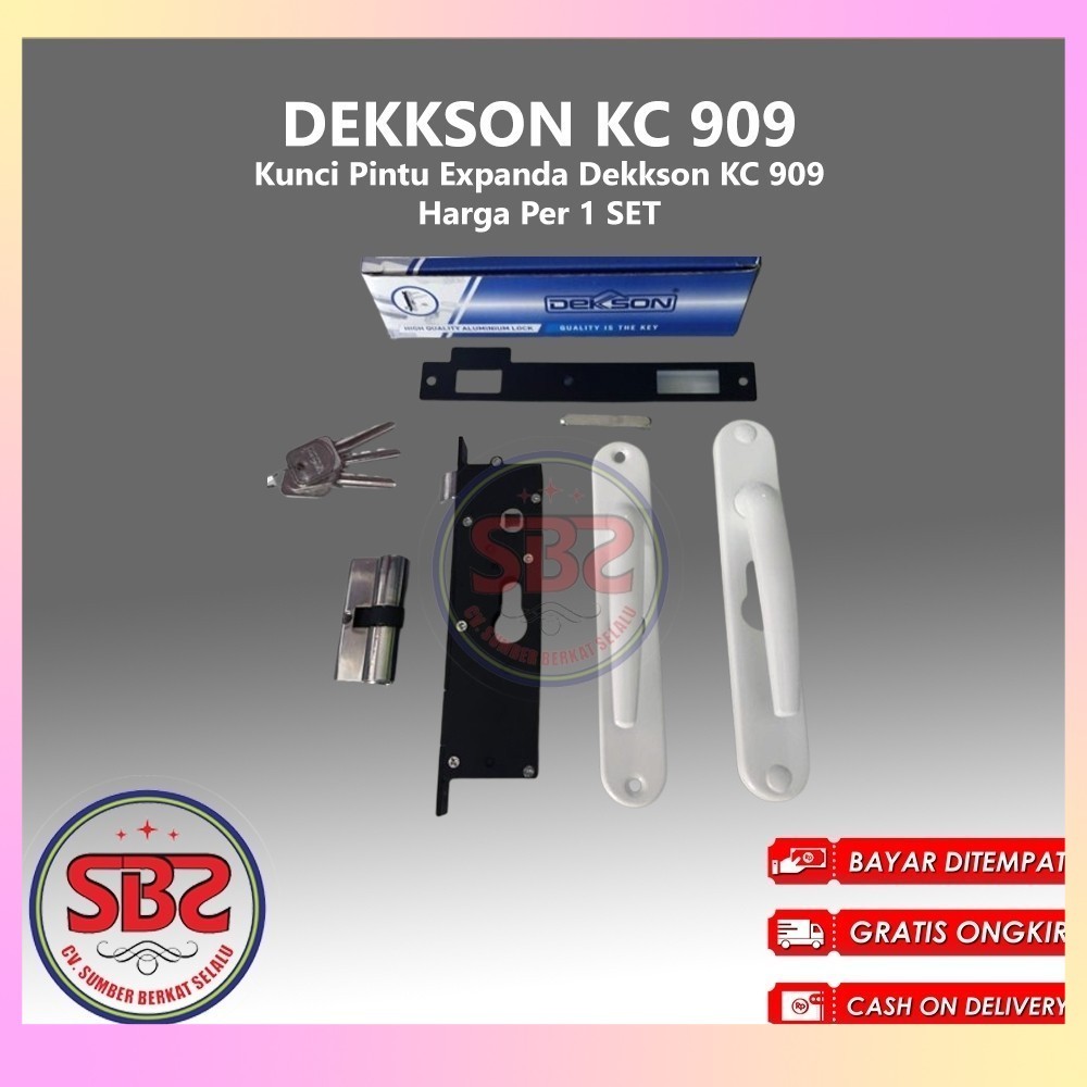 DEKSON DEKKSON KC909 Kunci Pintu Expanda Dekkson KC 909 White