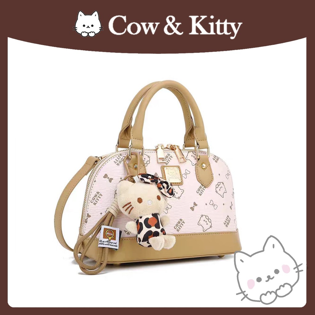MB5179 TAS PREMIUM COW & KITTY PLUS BOX TAS SELEMPANG FASHION WANITA HANDBAG SLINGBAG MOTIF ELEGAN