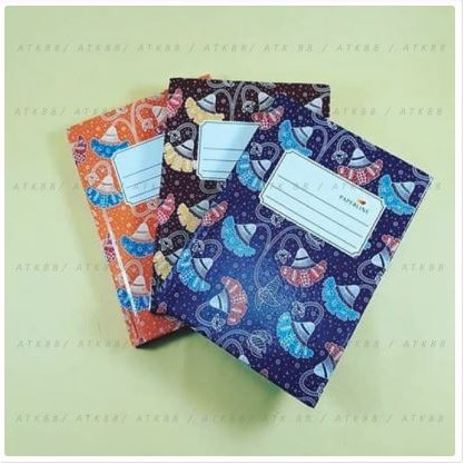 

Buku Tulis HARDCOVER OKTAVO A6 isi 100 Paperline