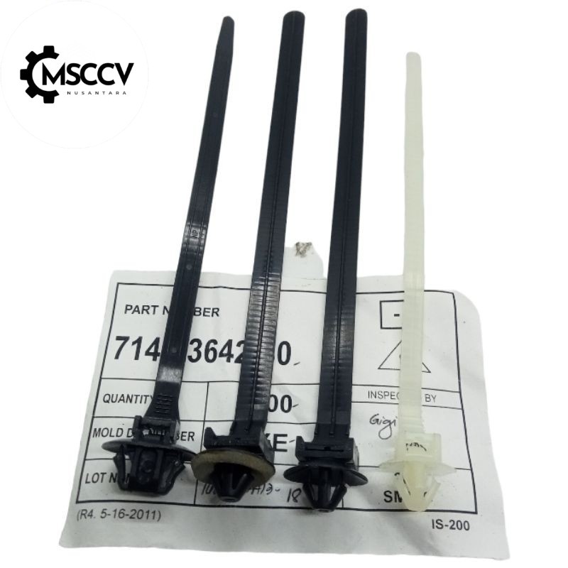 Klip Pengikat Penjepit Kabel Klem Clip Cable Perapih Insulock Mobil motor