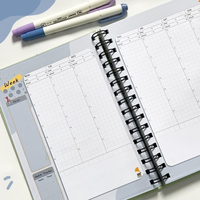 

Student Planner / Study Planner / Student Journal / Students / Agenda - CoolGrey Spiral