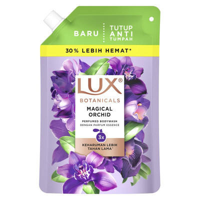 LUX Body Wash Magical Orchid Refill Pouch 450ML