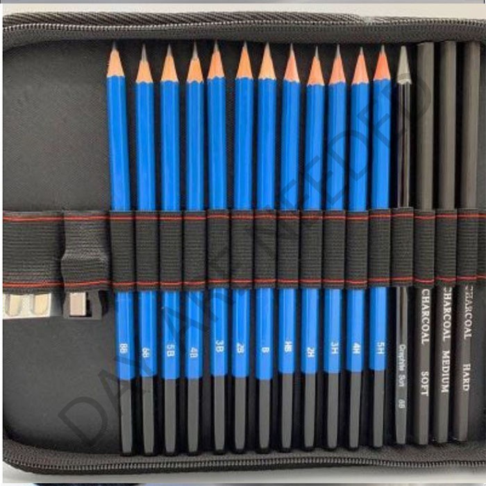 

sketching set drawing kit tools pensil gambar sketsa art manga 36 pcs