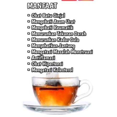 

Teh Celup Kumis Kucing siap seduh-teh herbal kumis kucing original (isi 10) Arya cs