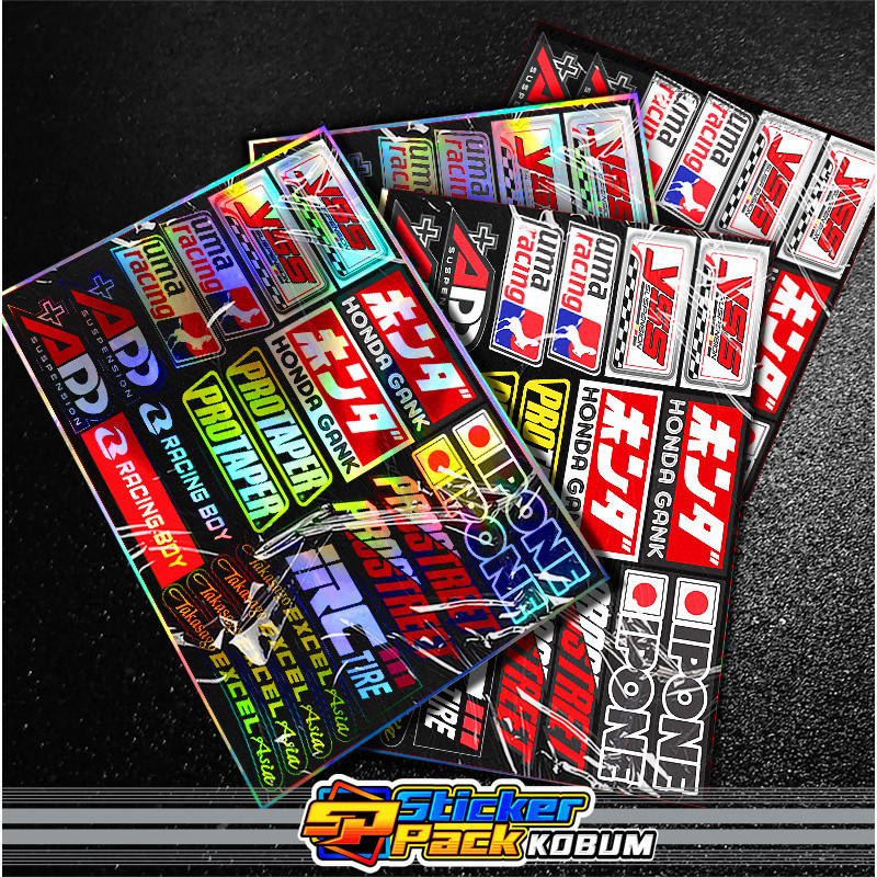 Stiker Racing Pack Stiker Logo Logo Racing Stiker Motor Keren stiker pack terbaru