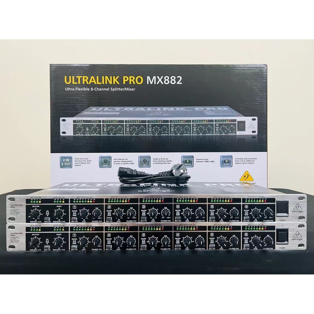BEHRINGER ULTRALINK PRO MX882 PLITER BEHRINGER MX 882 /mx882